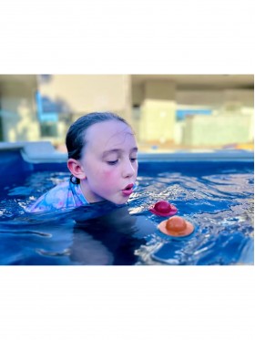 Тренажер для освоения техники дыхания в воде ЛЕТАЮЩИЕ ТАРЕЛОЧКИ EGG FLIPS HYDROTONUS 5шт