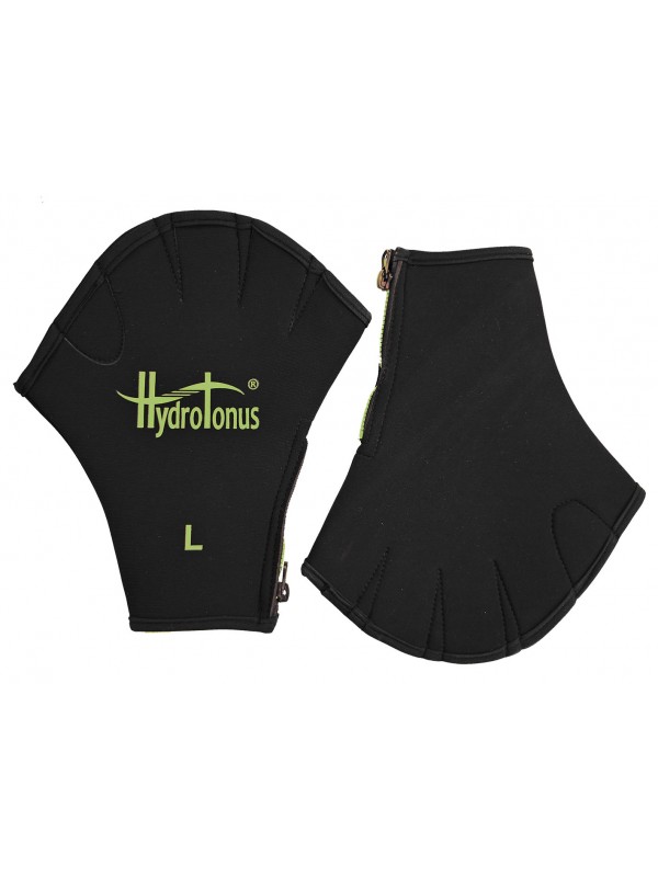 Перчатки для аквааэробики, застежка молния, HYDROTONUS р.L